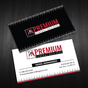 Business Card Design by LAXMI DESIGNHUB for Premium General Builders | Design: #20979385