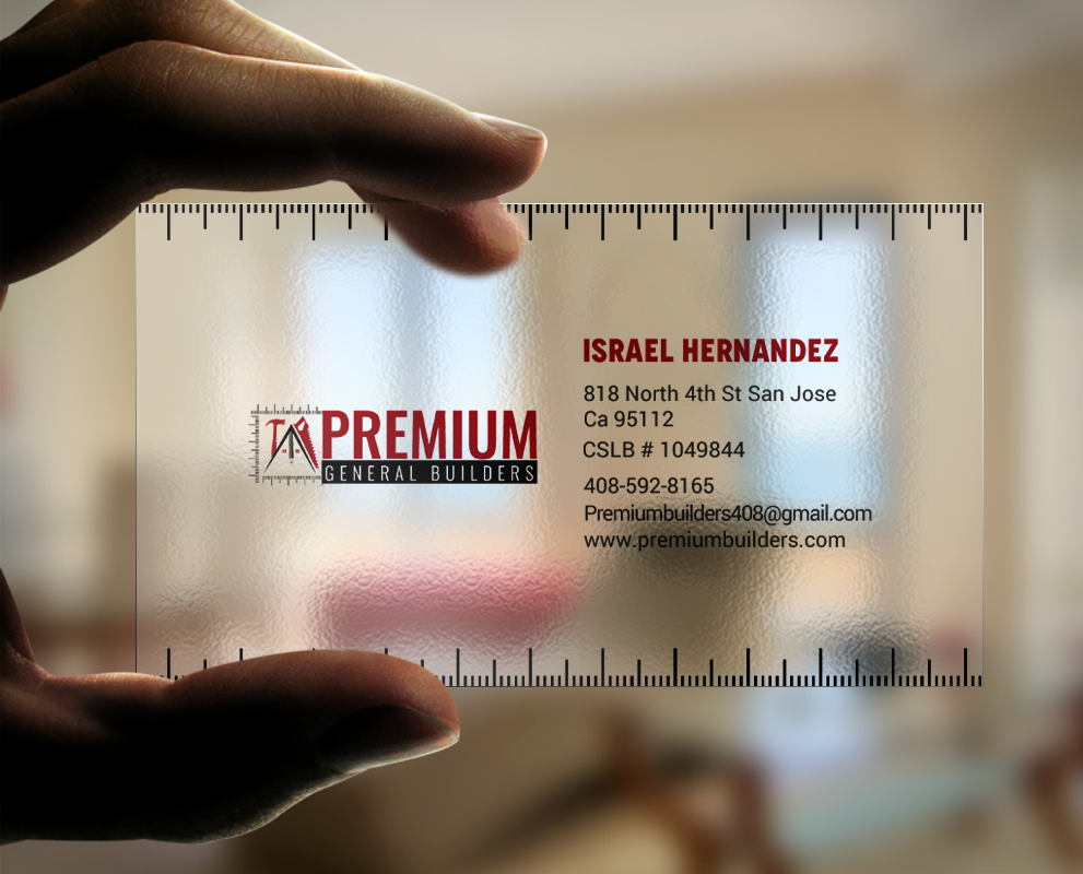 Business Card Design by chandrayaan.creative for Premium General Builders | Design #20975575