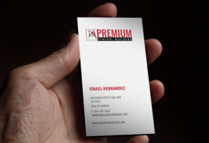 Design de Carte de Visite par chandrayaan.creative pour Premium General Builders | Design : #20975582