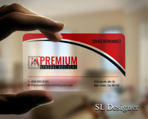 Design de Carte de Visite par SL Designer pour Premium General Builders | Design : #20972936