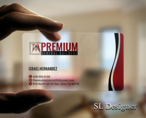 Design de Carte de Visite par SL Designer pour Premium General Builders | Design : #20972937