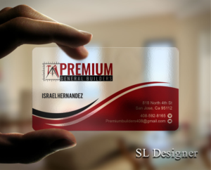 Design de Carte de Visite par SL Designer pour Premium General Builders | Design : #20972938