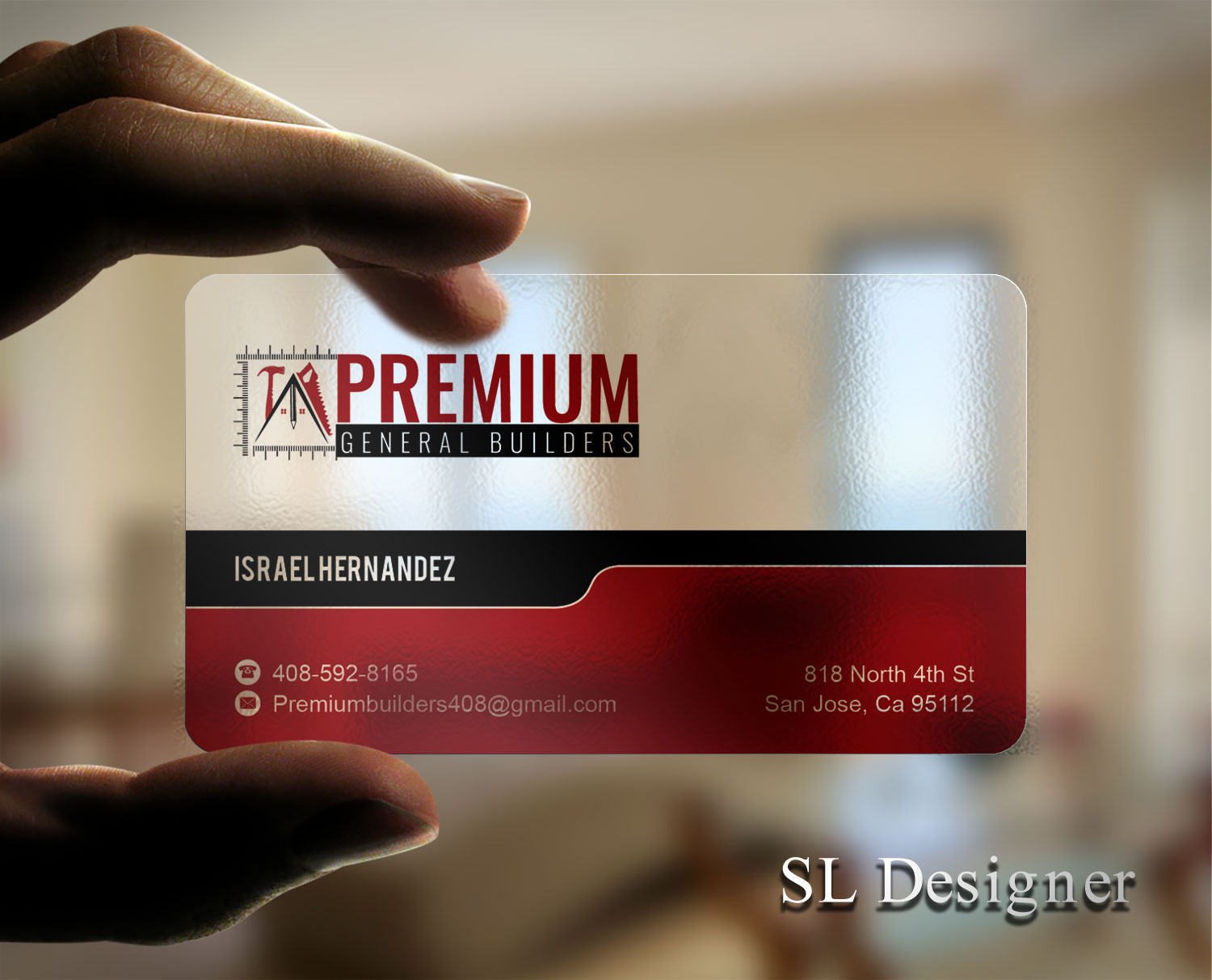 Design de Carte de Visite par SL Designer pour Premium General Builders | Design #20972939