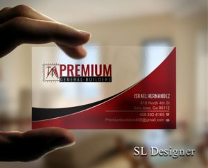 Design de Carte de Visite par SL Designer pour Premium General Builders | Design : #20972940