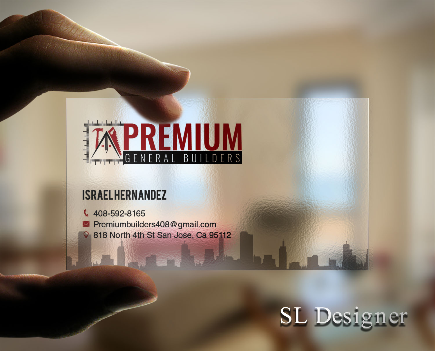 Design de Carte de Visite par SL Designer pour Premium General Builders | Design #20972942