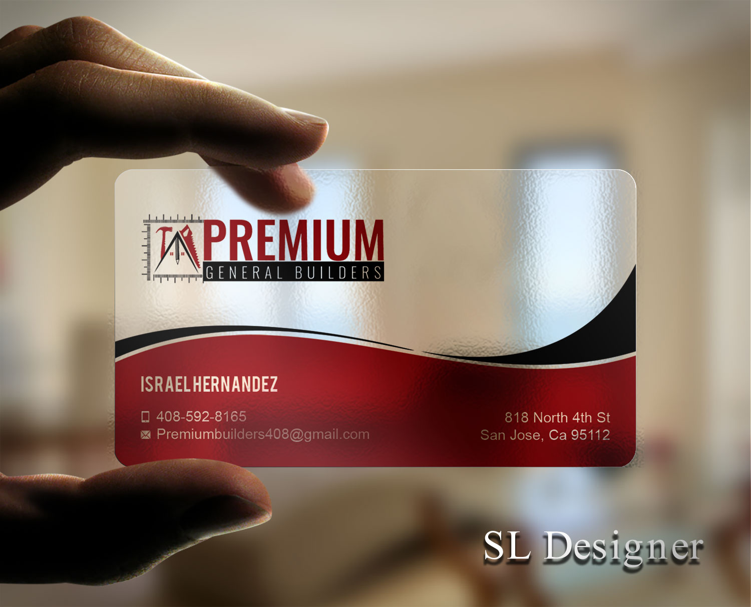 Business Card Design by SL Designer for Premium General Builders | Design #20972950