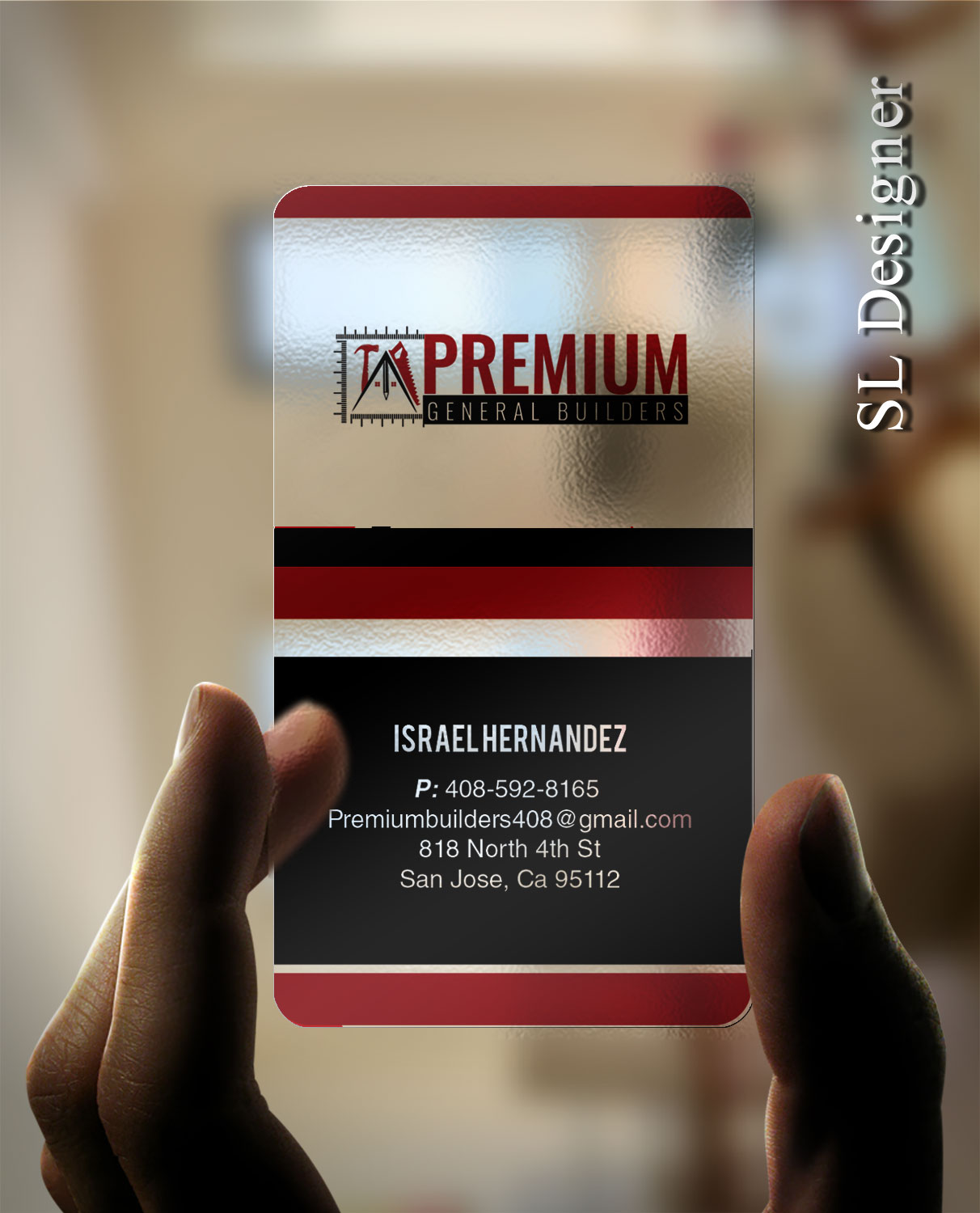 Business Card Design by SL Designer for Premium General Builders | Design #20972951
