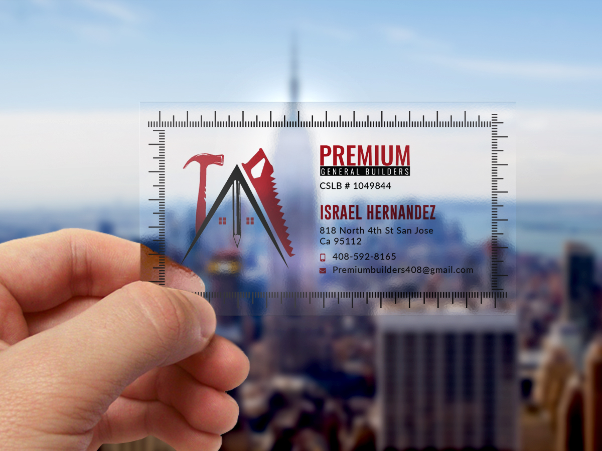 Business Card Design by Bold Pixels for Premium General Builders | Design #20978923