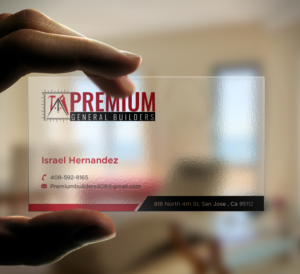 Design de Carte de Visite par haru_ichiban pour Premium General Builders | Design : #20979950