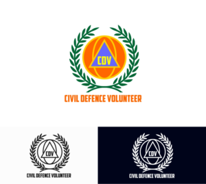 Civil Defence Volunteer CDV | Logo Design by ree23