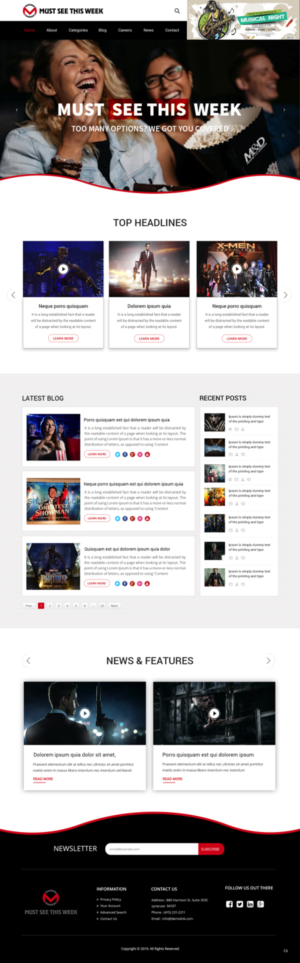 Web Design by pb for this project | Design: #20979029