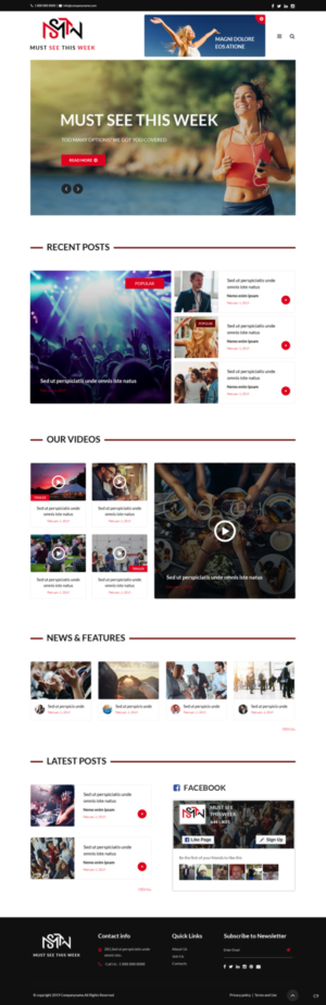 Web Design by pb for this project | Design: #20979031