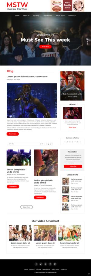 Web Design by pb for this project | Design: #20979047