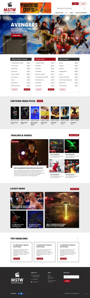 Web Design by pb for this project | Design: #20979051