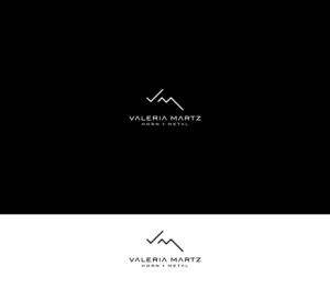 Valeria Martz  / horn + metal (second line) | Logo Design by Vetroff