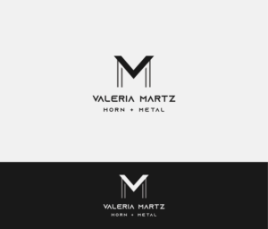 Valeria Martz  / horn + metal (second line) | Logo Design by Ezgi Kilavuz