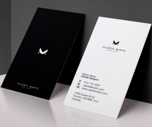 Valeria Martz  / horn + metal (second line) | Logo Design by ChicD