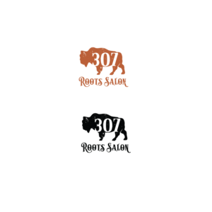 Logo Design by Ves-Boycheva for 307 Roots Salon  | Design: #21035626