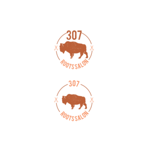 Logo Design by Ves-Boycheva for 307 Roots Salon  | Design: #21035627