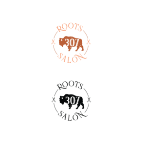 Logo Design by Ves-Boycheva for 307 Roots Salon  | Design: #21035634