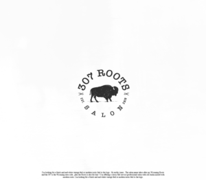 Logo Design by GBDESIGN for 307 Roots Salon  | Design: #21042948