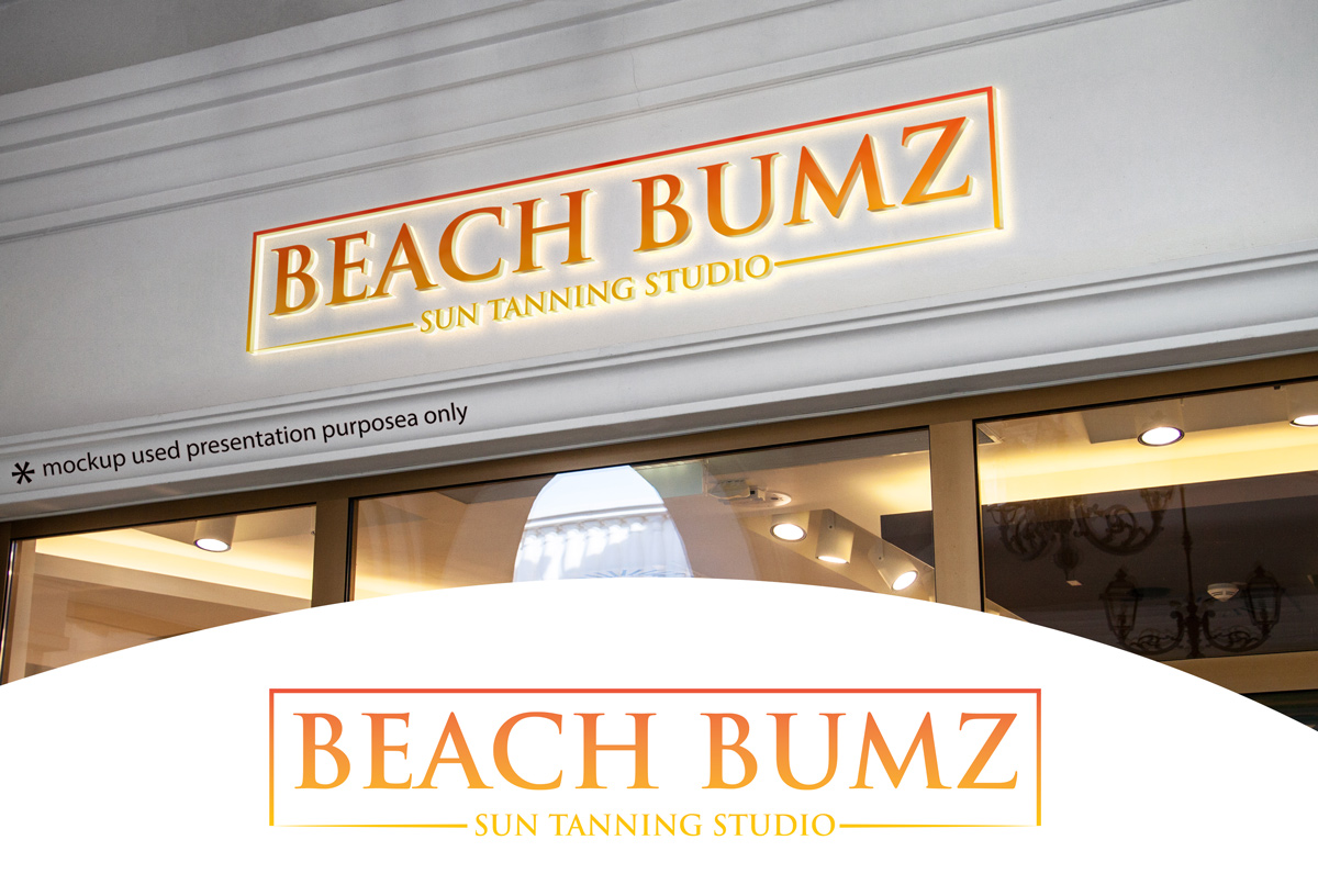 Logo Design by A S design @ for Beach Bumz Sun Tanning Studio | Design #20999693