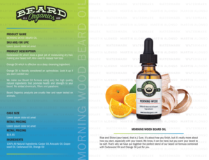 Graphic Design by Martin Alonso for Beard Organics LLC | Design: #20974399