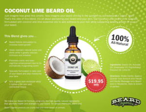 Graphic Design by chipchip15 for Beard Organics LLC | Design: #20974785