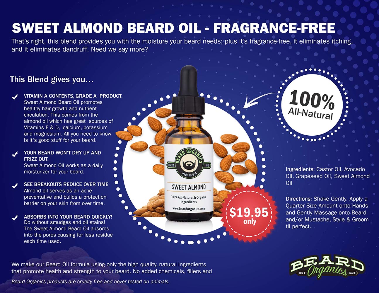 Graphic Design by chipchip15 for Beard Organics LLC | Design #20975353