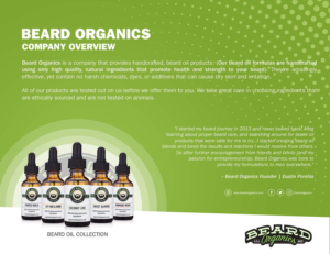 Graphic Design by chipchip15 for Beard Organics LLC | Design: #20982155