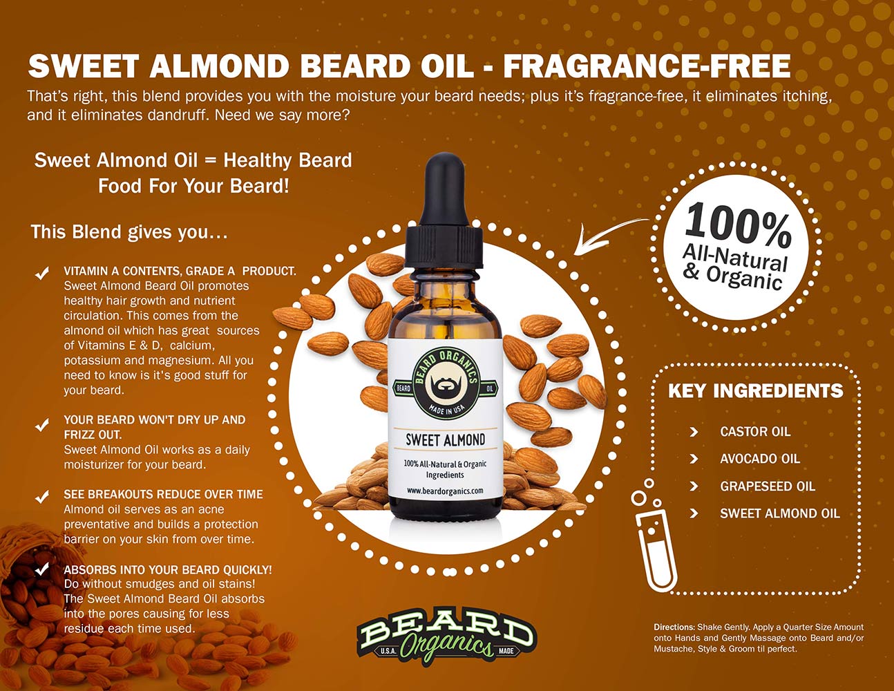 Graphic Design by chipchip15 for Beard Organics LLC | Design #20982621