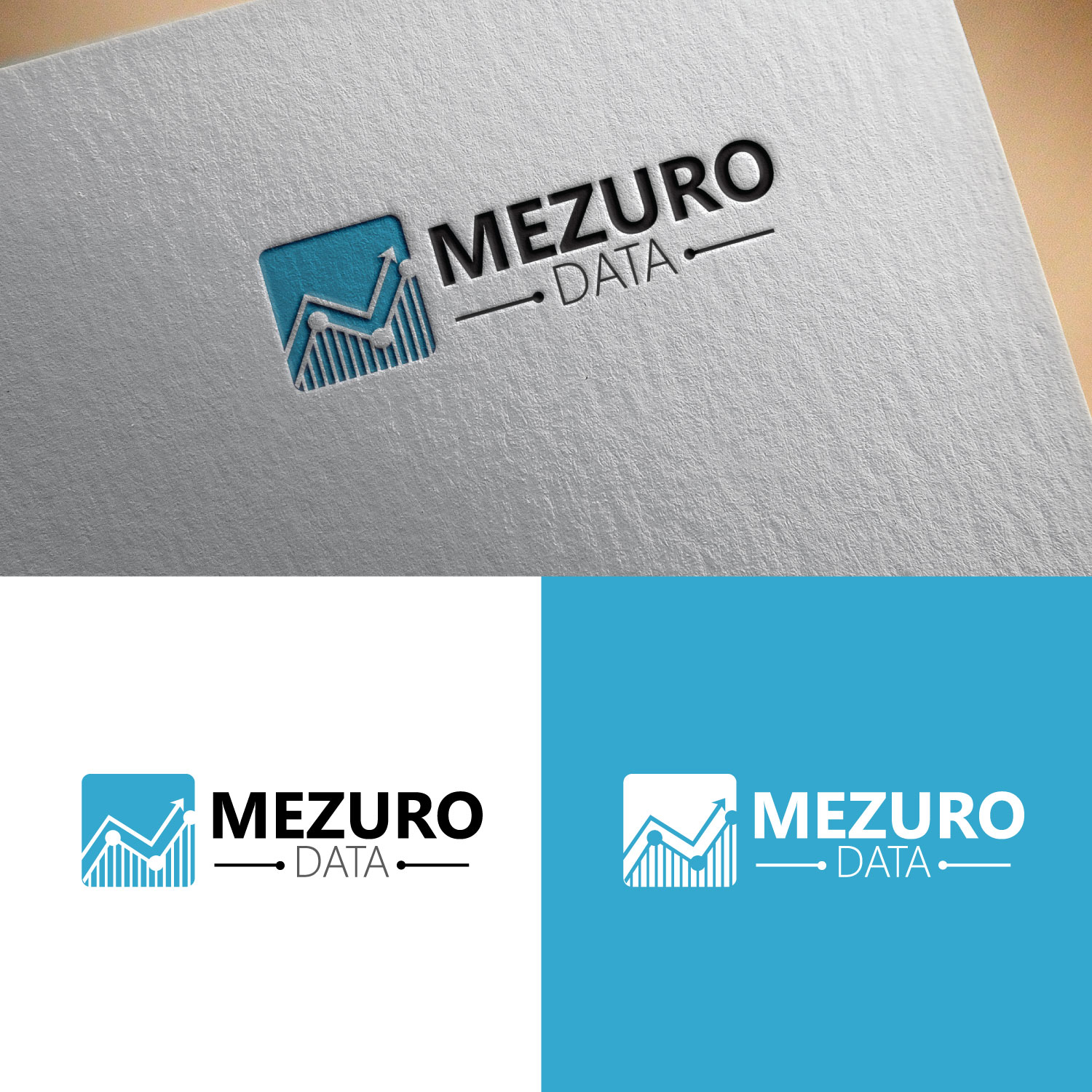 Diseño de Logo por concepts para Mezuro Data | Diseño #20990021