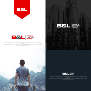 B&L Truck & Tractor Repair | Logo Design by CIG Designer