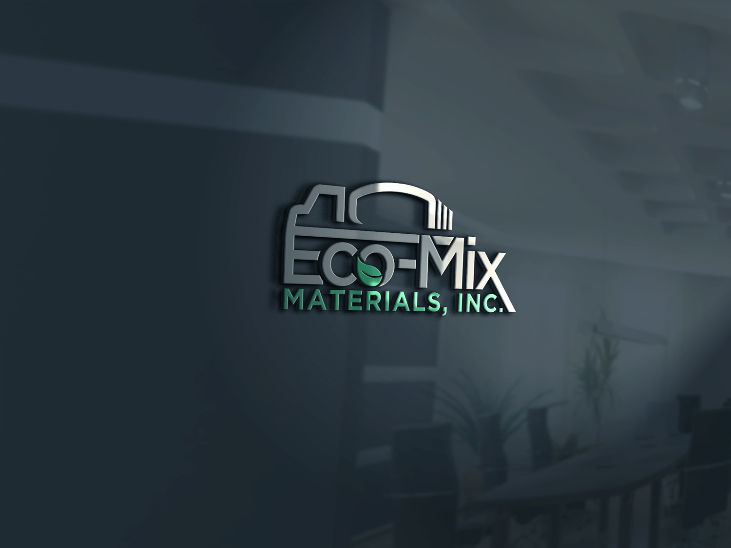 Diseño de Logo por FireflyArt para Eco-Mix, Inc. | Diseño #20976240