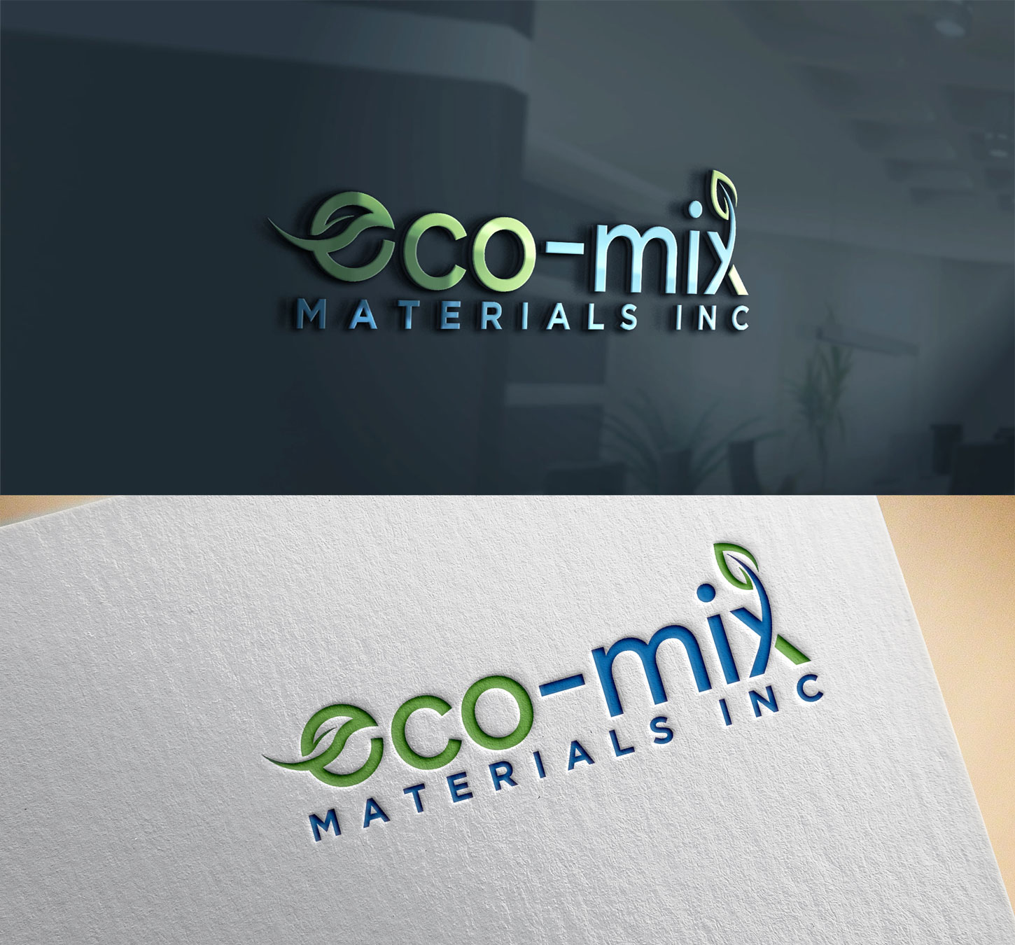 Logo Design by design_ghost 2 for Eco-Mix, Inc. | Design #20980291