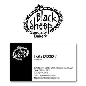 Black Sheep Specialty Bakery needs a logo | Diseño de Tarjeta de Presentación por stealth_ferret