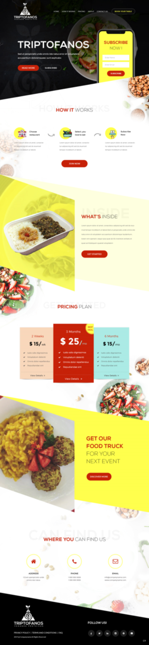 Web Design by pb for this project | Design: #20987579