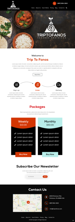 Web Design by pb for this project | Design: #20987584