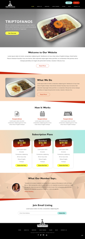 Web Design by pb for this project | Design: #21003294