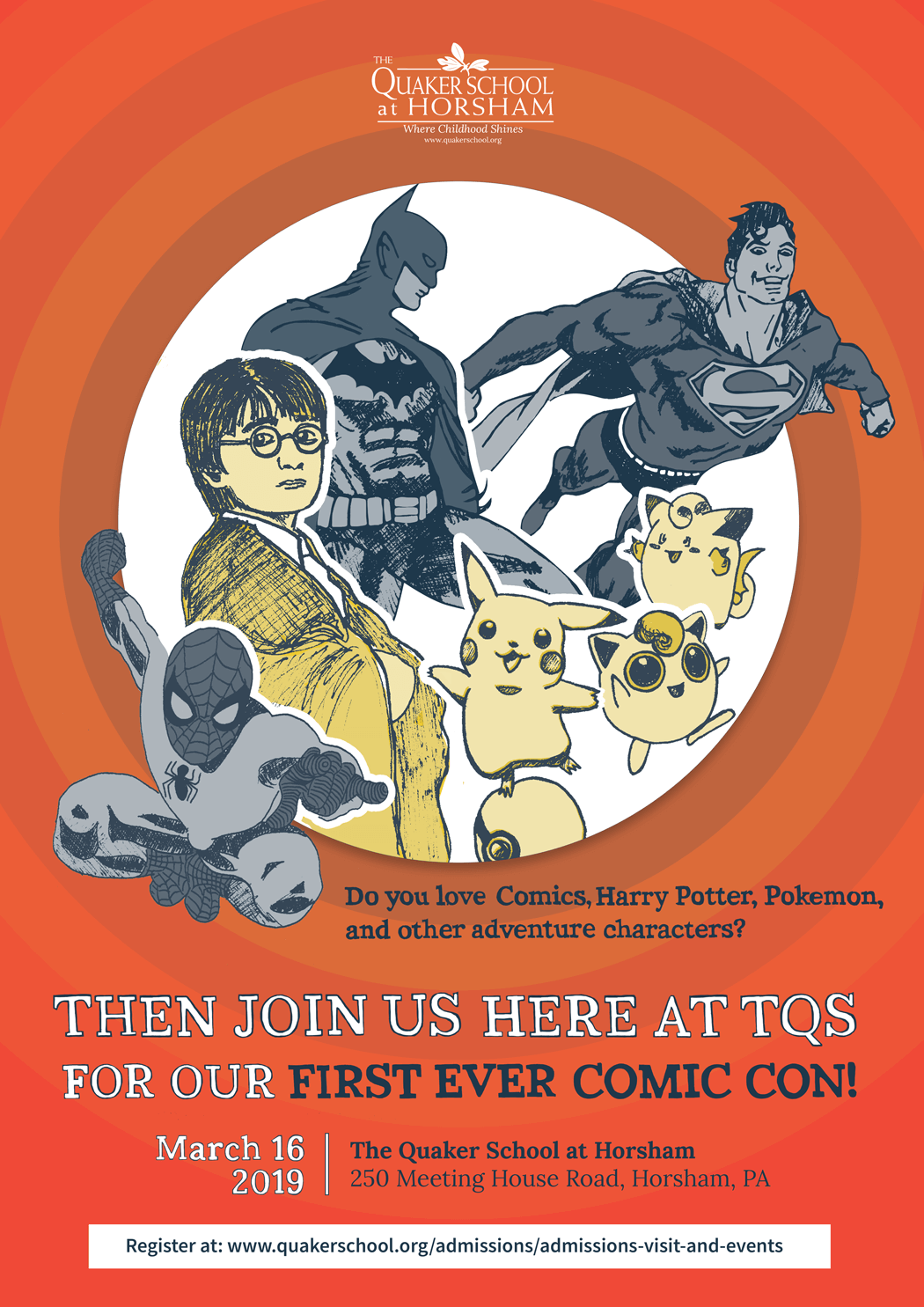 Poster Design by cherry for The Quaker School | Design #20995969