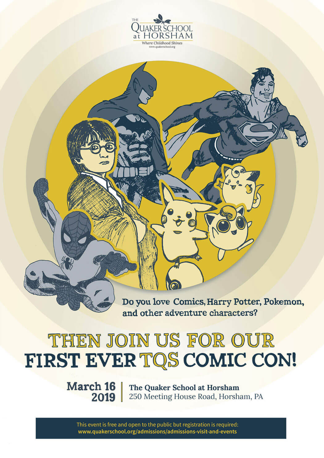 Diseño de Póster por cherry para The Quaker School | Diseño #21010422