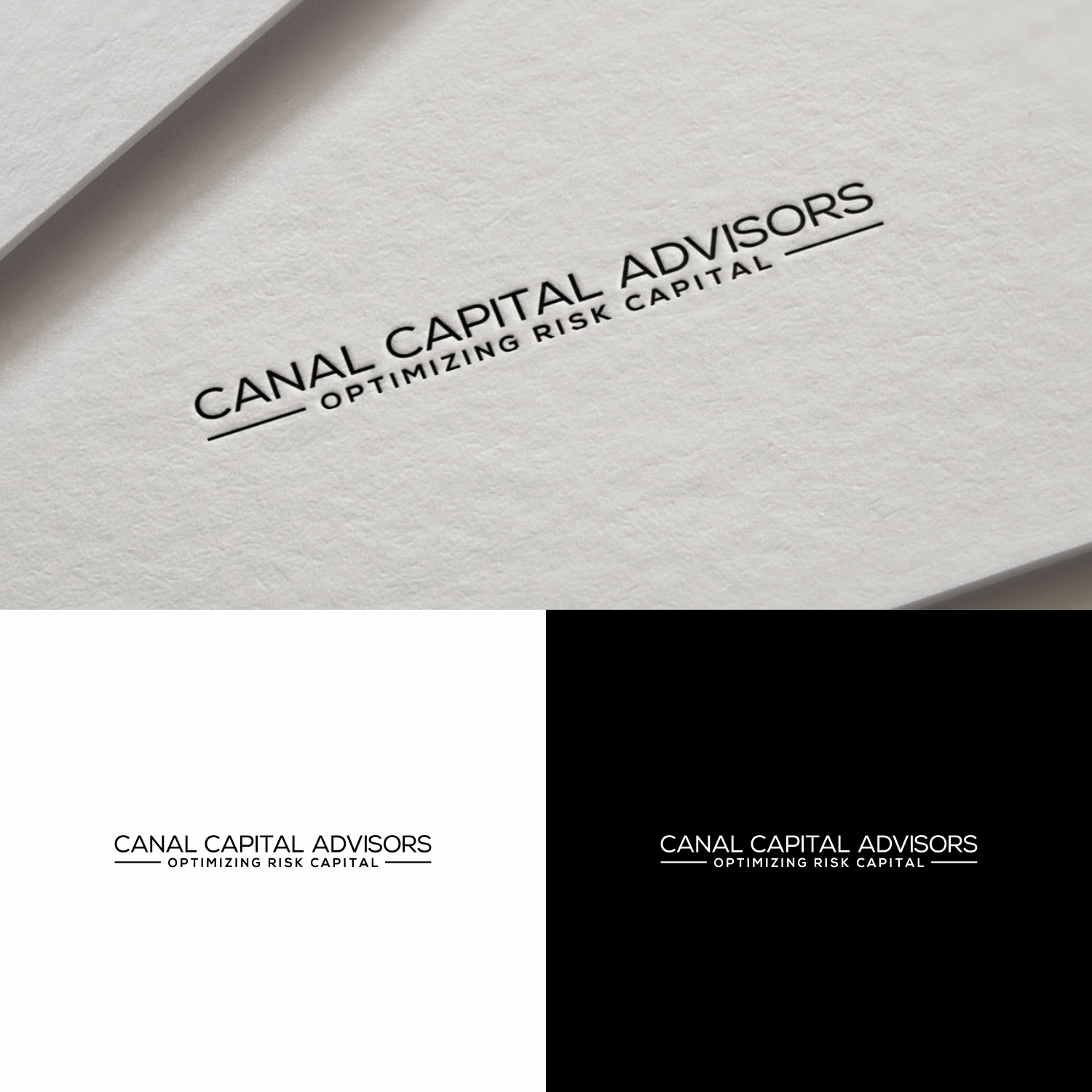 Logo Design by saher khan 2 for Canal Capital Advisors, LLC | Design #20991365