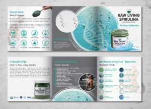 Flyer Design by alex989 for Raw Living Spirulina | Design: #21038394