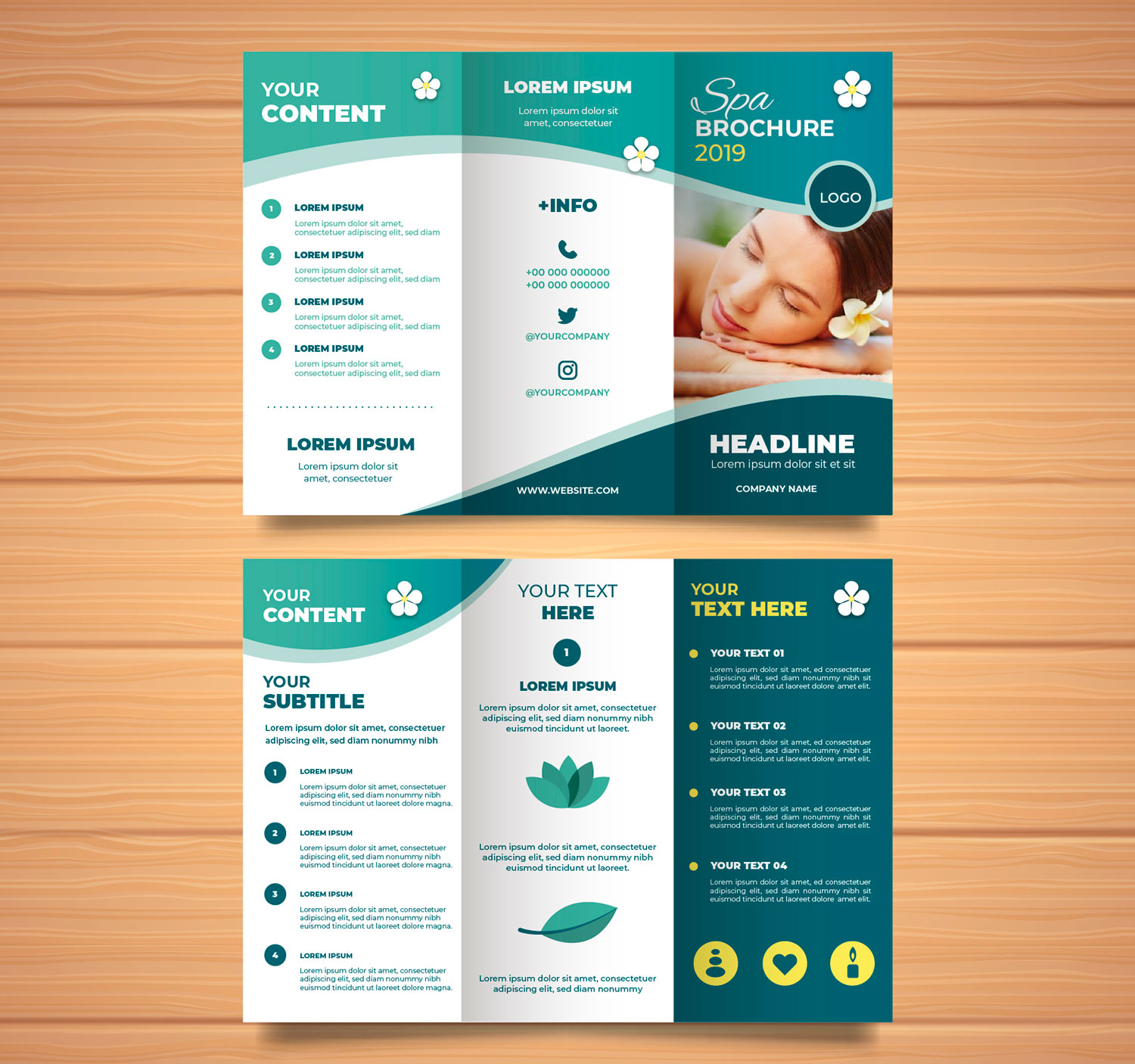 Diseño de Flyer por farins88 para Raw Living Spirulina | Diseño #21015838