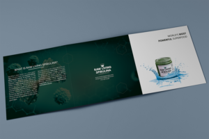 Design de Flyer par barinix pour Raw Living Spirulina | Design #21034825
