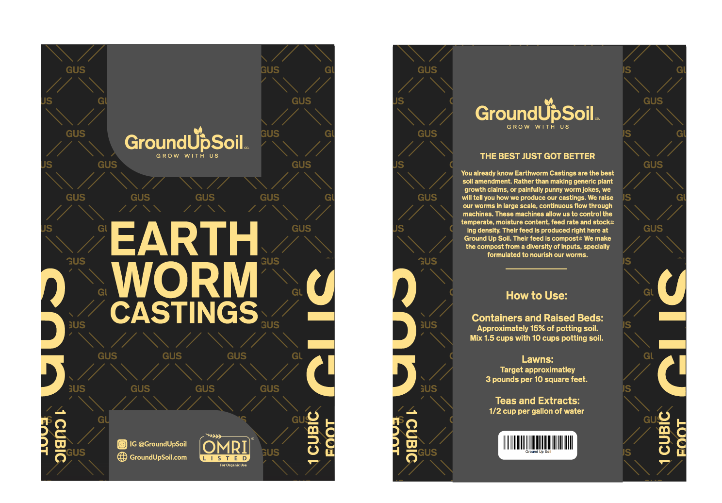 Design Graphique par MaihaCary pour Ground Up Soil | Design #21325984