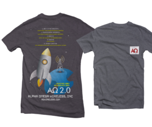 AO 2.0 - T-shirt Design - Alpha Omega Wireless | Diseño de Camiseta por Ngoeg