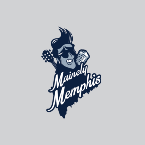 Mainely Memphis | Logo Design by Mandy Illustrator