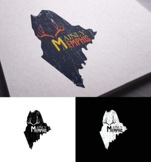 Mainely Memphis | Logo Design by SAI DESIGNS