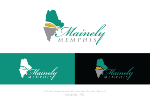 Mainely Memphis | Logo-Design von Iris 3
